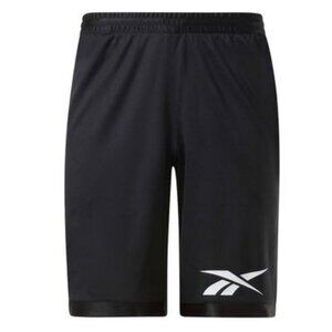 Reebok Mesh Mens Basketball Short, Small, Black